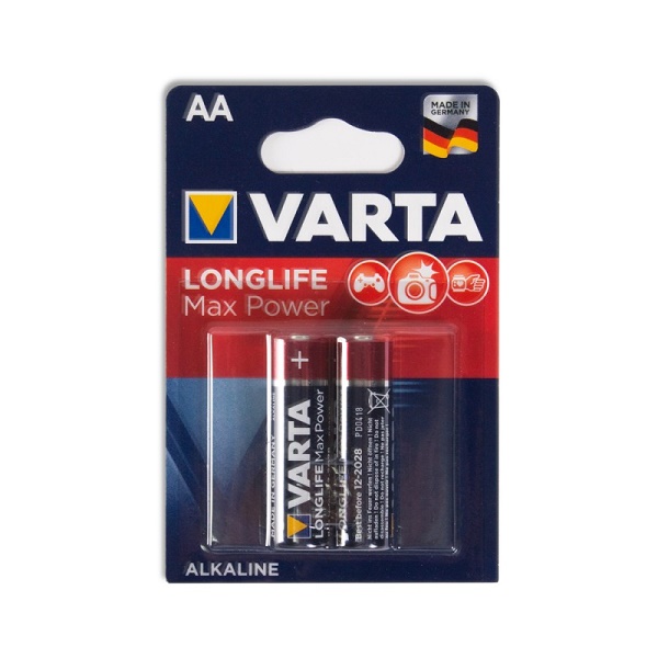 Батарейка VARTA MAX Power LR6 BP2 (114764)