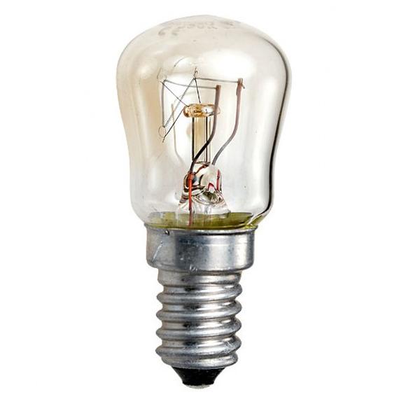 Лампа GE P1 25Вт E14 230В CL пигми прозрачная (16391) (91955) (285548)