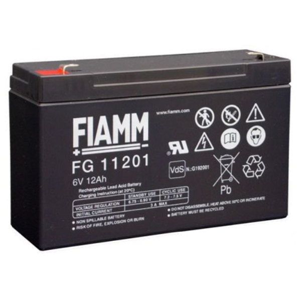 Аккумуляторная батарея FIAMM  FG 11201 6В 12Ач