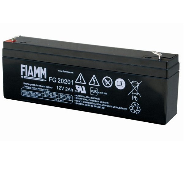 Аккумуляторная батарея FIAMM FG 20201 12В 2Ач  (178*34*60)мм