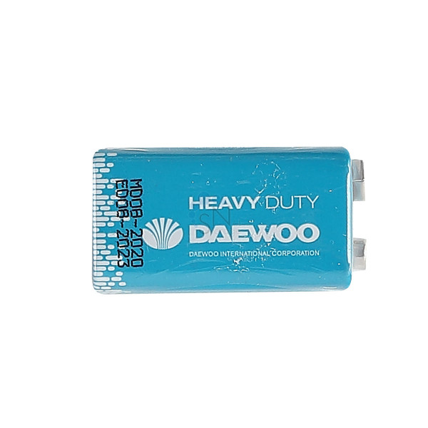 Батарейка DAEWOO 6F22 9В SH1 (1/10/400)
