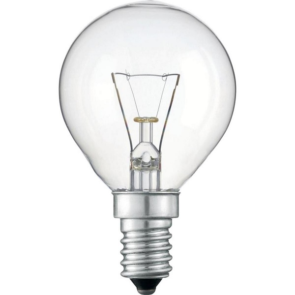 Лампа PHILIPS Standard P45 40Вт E14 230В CL сфера
