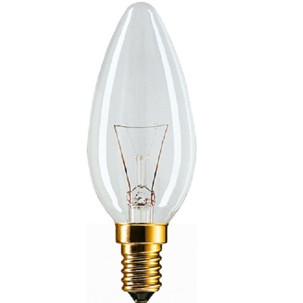 Лампа PHILIPS Standard B35 60Вт Е14 230В CL свеча
