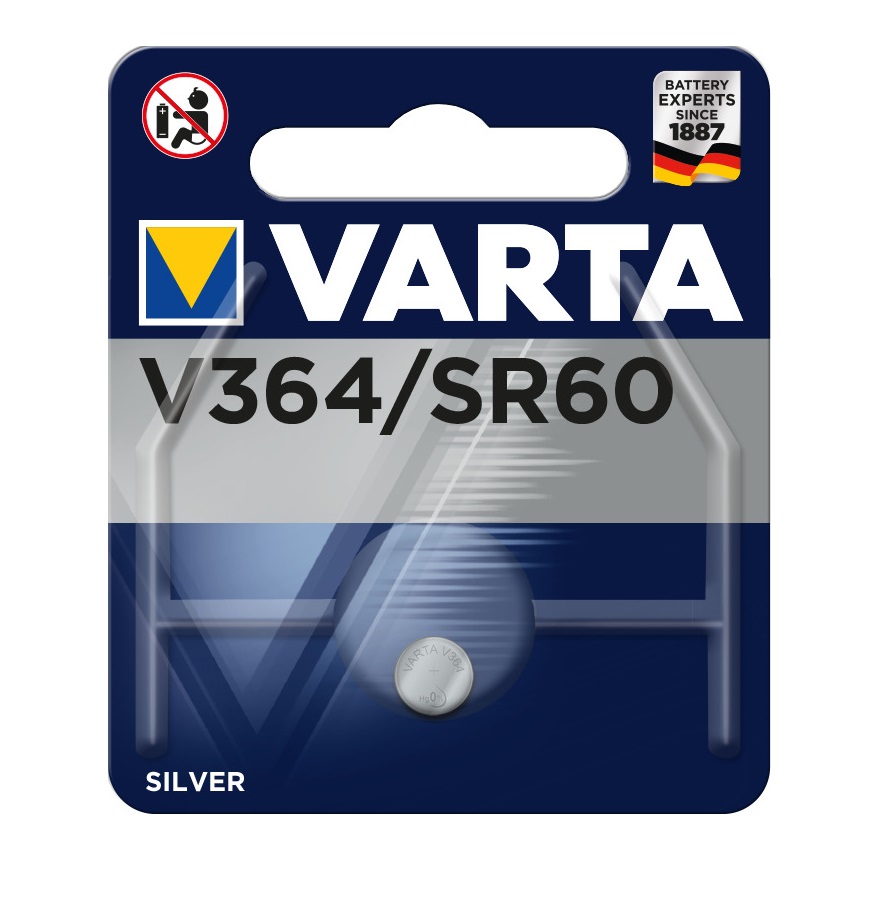 Батарейка VARTA V364 часовая G1 СЦ-0.15 SR621SW