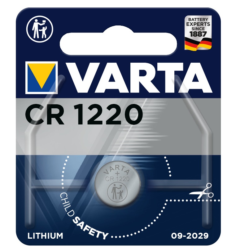 Батарейка VARTA Professional Electronics CR1220 BP1 3В (276899)
