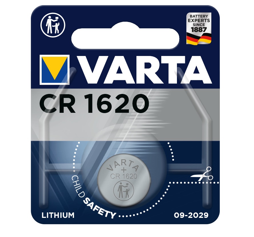 Батарейка VARTA Professional Electronics CR1620 BP1 3В (276936)