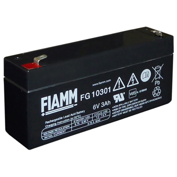 Аккумуляторная батарея FIAMM  FG 10301 6В 3Ач
