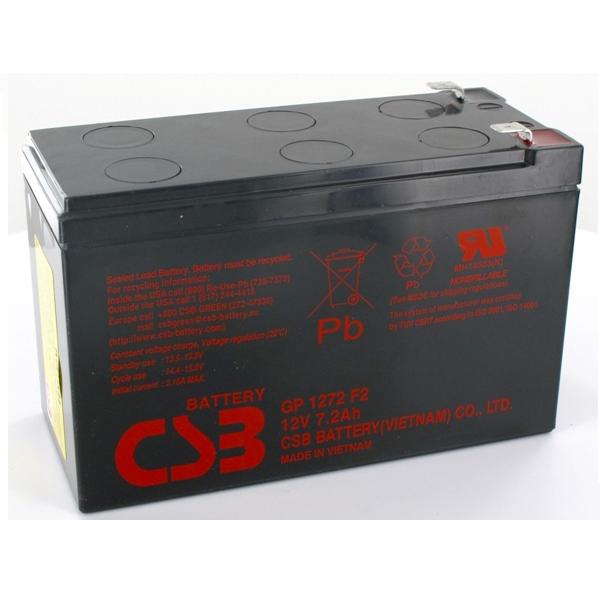 Аккумуляторная батарея CSB GP 1272 12В 7,2Ач F2
