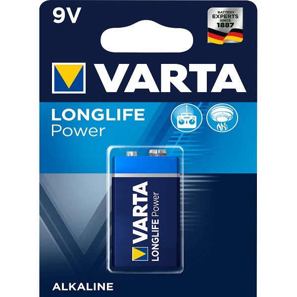 Батарейка VARTA LONGLIFE POWER 6LP3146  BP1 9В (6LR61) (559862)
