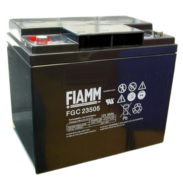 Аккумуляторная батарея FIAMM  FGC 23505 12В 35Ач  (196*132*169mm)  для циклического применения