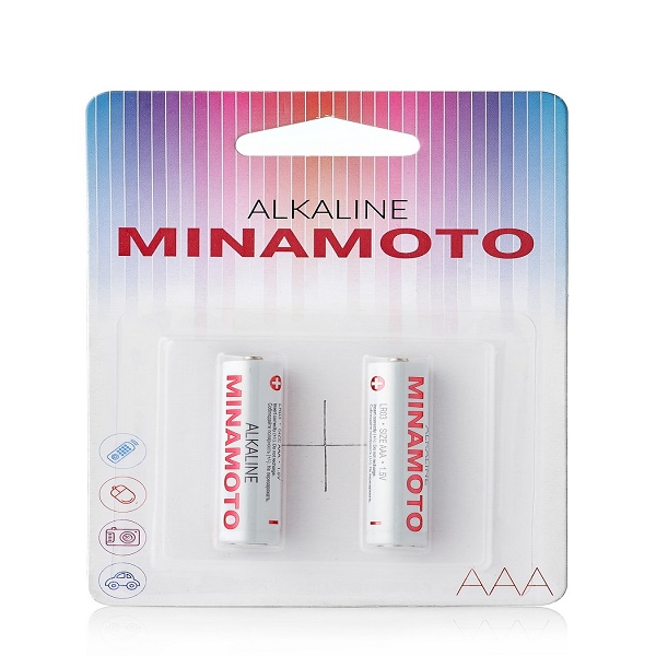 Батарейка MINAMOTO LR03 BP2 (2/24)