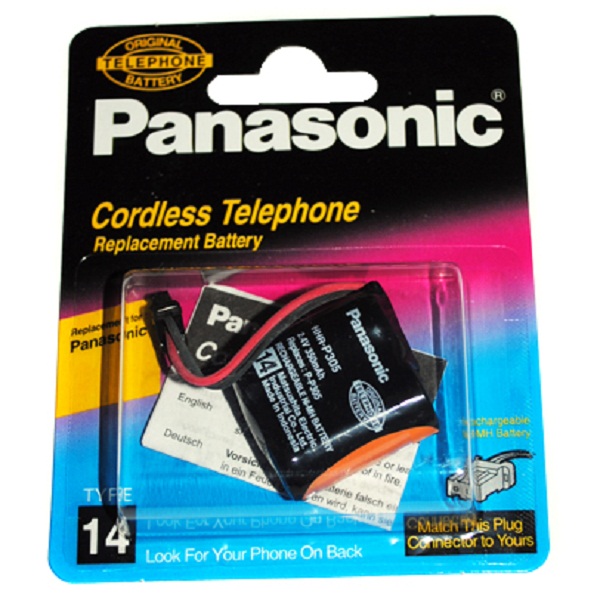 Аккумулятор PANASONIC HHR-P305 KX-A14 2,4В 350мАч для радиотелефонов 
