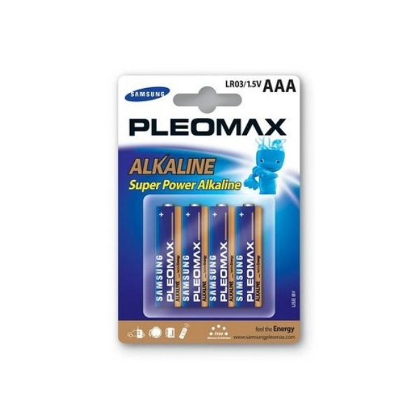 Батарейка Pleomax LR03 BP4 (С19241) (4/40/400)