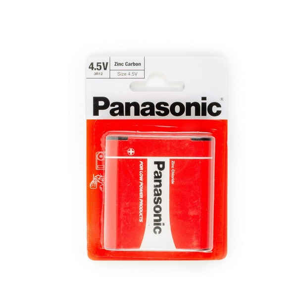 Батарейка PANASONIC ZincCarbon 3R12 BP1