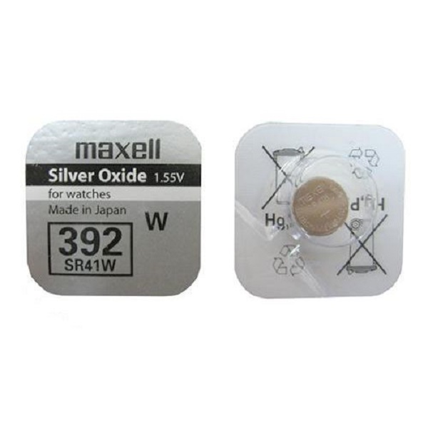 Батарейка MAXELL 392 SR41W часовая