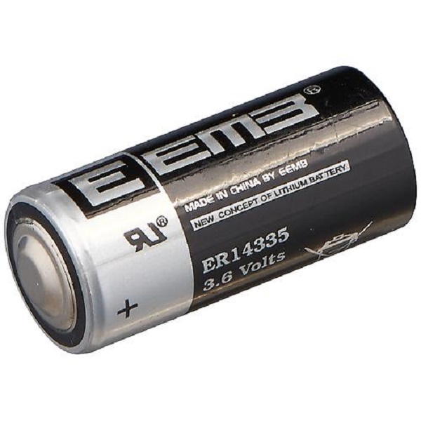 Элемент питания EEMB ER14335 литиевый 3,6В 2/3AA (Li-SO2Cl) аналог SL-760