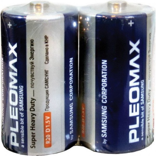Батарейка Pleomax R20 SH2 (С10635) (2/24/240)