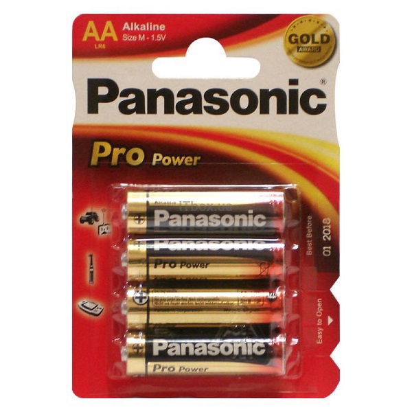 Батарейка PANASONIC PRO Power LR6 BP4