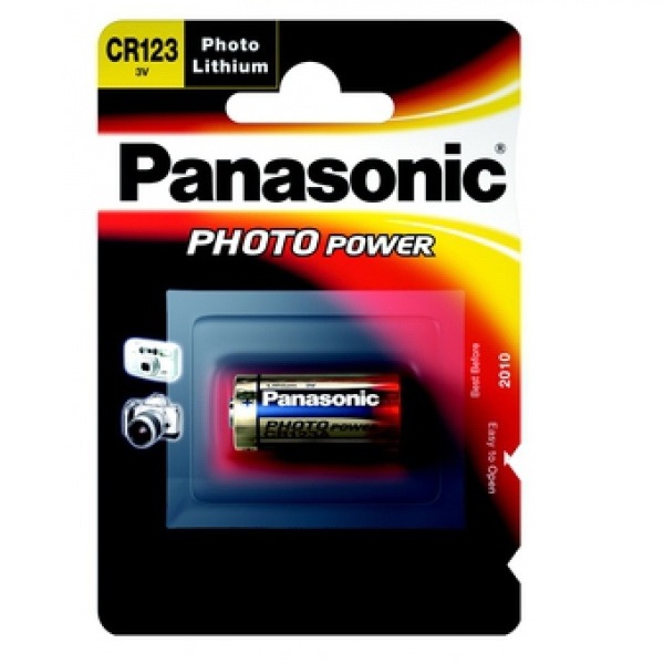 Батарейка PANASONIC Photo CR123 BP1 3В