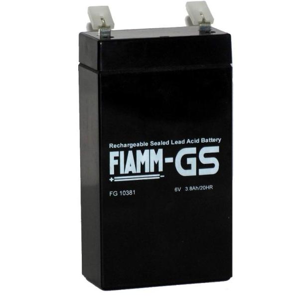 Аккумуляторная батарея FIAMM  FG 10381 6В 3,8Ач