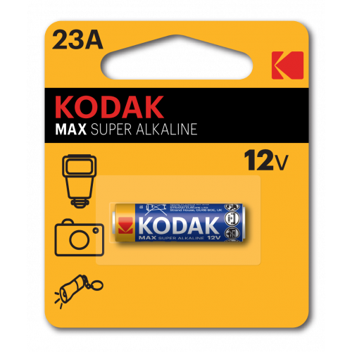 Батарейка KODAK MAX SUPER Alkaline 23A 12В BP1 (Б0017778) (1/60/240)