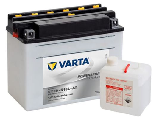 Мото аккумулятор VARTA 12В пуск.ток 40А LF