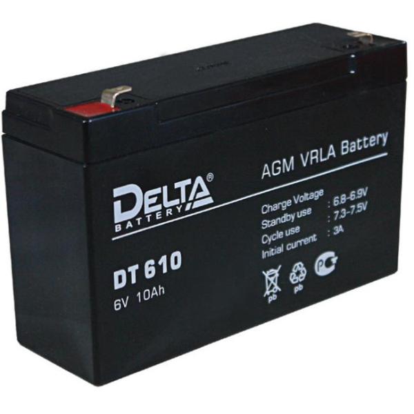 Аккумуляторная батарея DELTA DT 610 6В 10Ач
