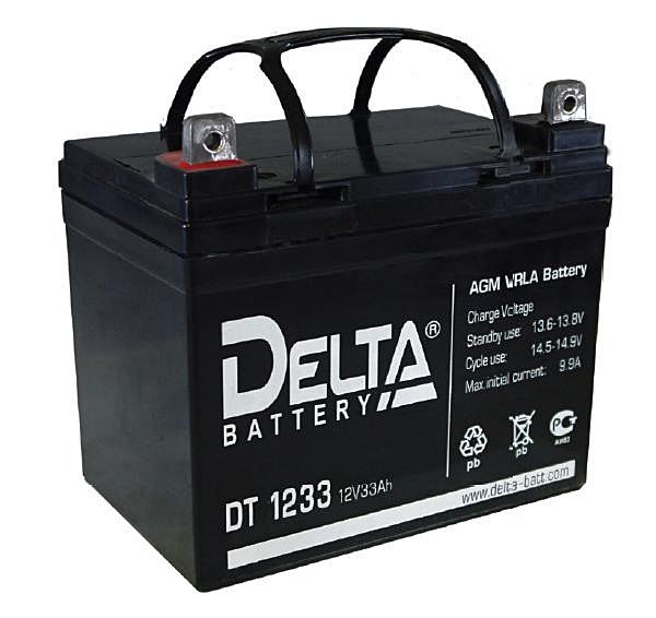 Аккумуляторная батарея DELTA DT 1233 12В 33Ач