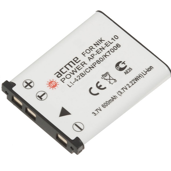 Аккумулятор фото/видео AcmePower EN-EL10 3,7В 600мАч Li-ion