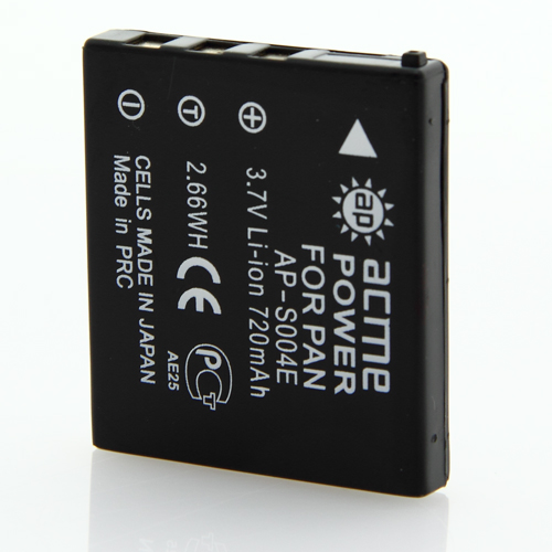 Аккумулятор фото/видео AcmePower S004E 3,7В 600мАч Li-ion для Panasonic, Fuji NP-40, Minolta NP-1