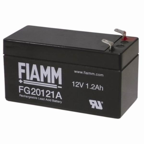Аккумуляторная батарея FIAMM FG 20121A 12В 1,2Ач (97*42*51)мм 0,6кг.