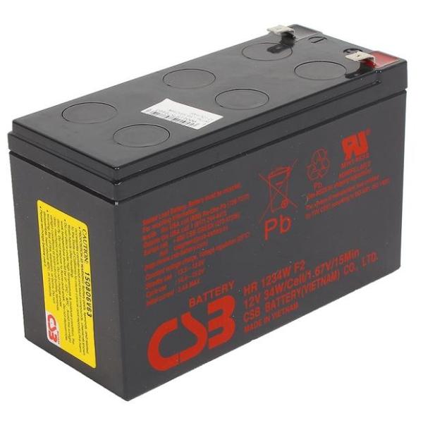 Аккумуляторная батарея CSB HR 1234W F2 12В 9Ач 
