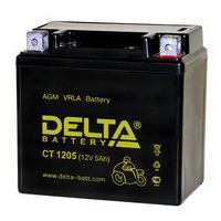 Мото аккумулятор DELTA CT 1205.1 
