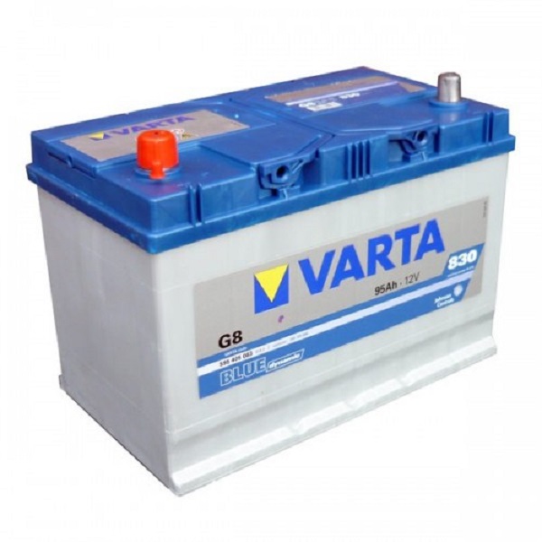 Авто аккумулятор VARTA Blue Dynamic G8 95Ач пуск.ток 830А тол.клеммы п.п. (119723)