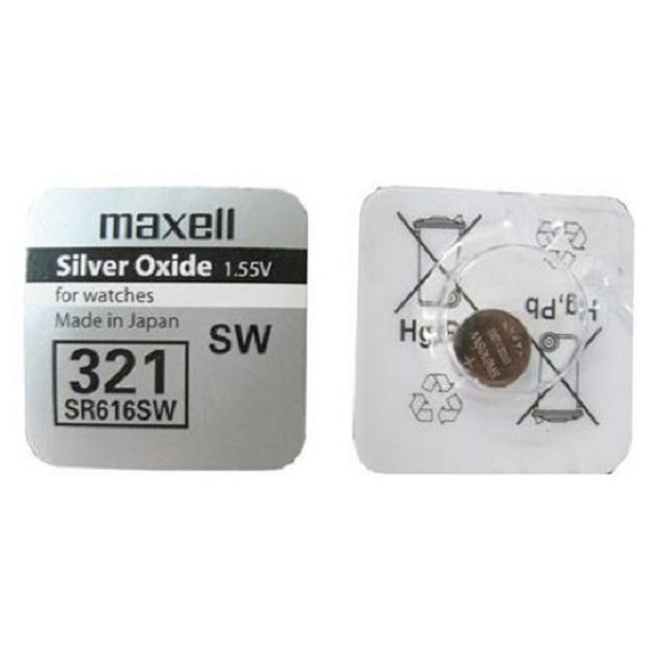 Батарейка MAXELL 321 SR616SW часовая