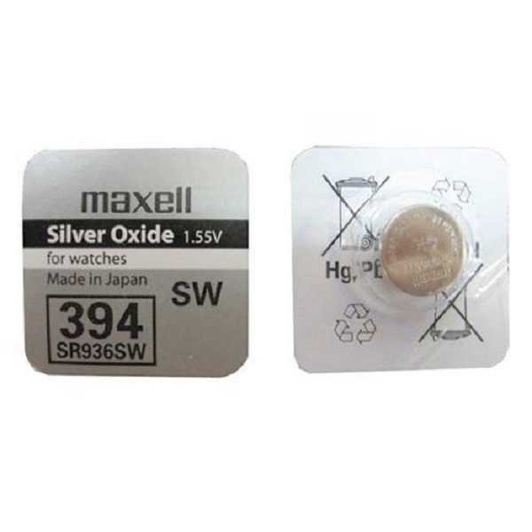 Батарейка MAXELL 394 SR-936SW часовая (1/10)