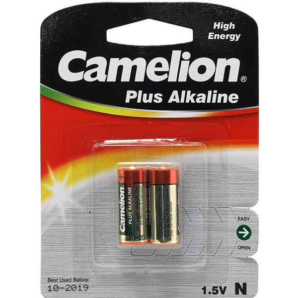Батарейка Camelion Plus Alkaline LR1 BP2 1,5В