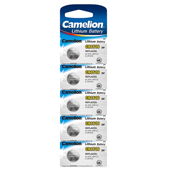 Батарейка Camelion Lithium CR1616 BP5 3В