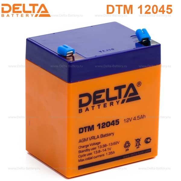 Аккумуляторная батарея DELTA DTM 12045 12В 4,5Ач