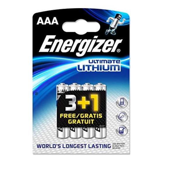 Батарейка ENERGIZER Lithium L92-AAА BP3+1