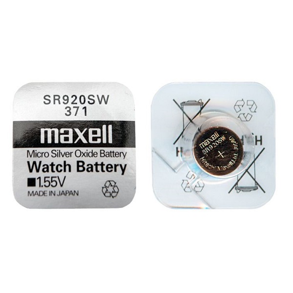 Батарейка MAXELL 371 SR920SW SR69 часовая