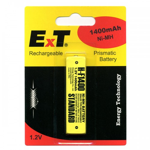 Аккумулятор ET H-F1400 Standard NI-MH 1,2V (6.0*17.0*67.0)mm  1400mAh 