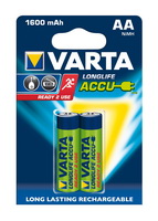 Аккумулятор VARTA AA 1600мАч Ready2Use BP2 (635702)