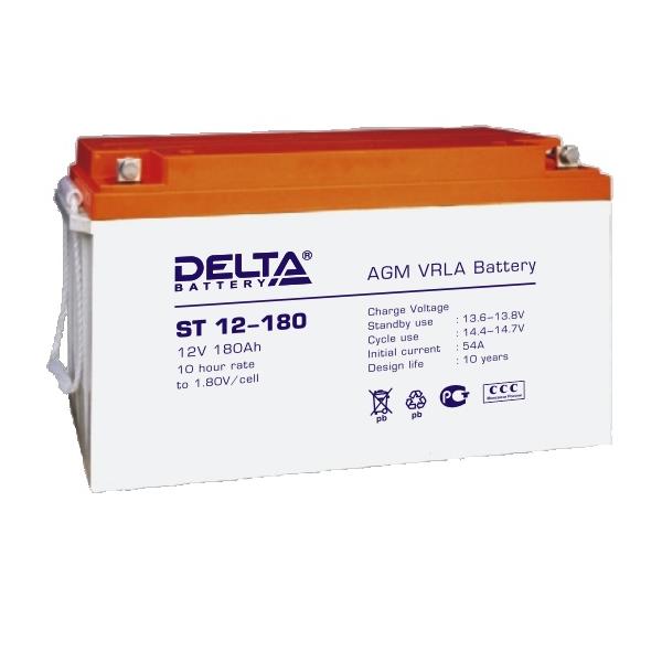 Аккумуляторная батарея DELTA ST 12-180 12В 180Ач 10лет