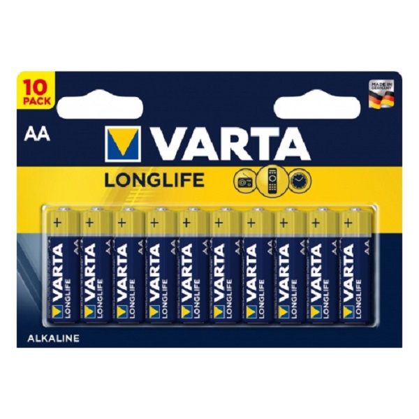 Батарейка VARTA Longlife LR6 BP10 (525232)