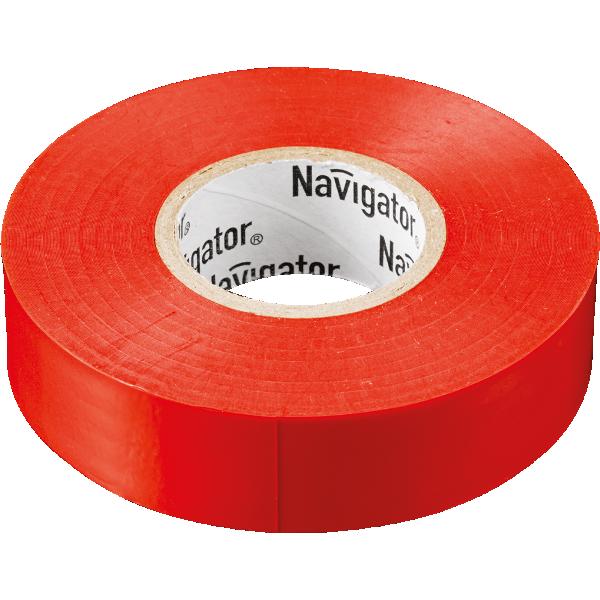 Изолента Navigator NIT-B15-20 R общего применения 0,13-15мм. красная