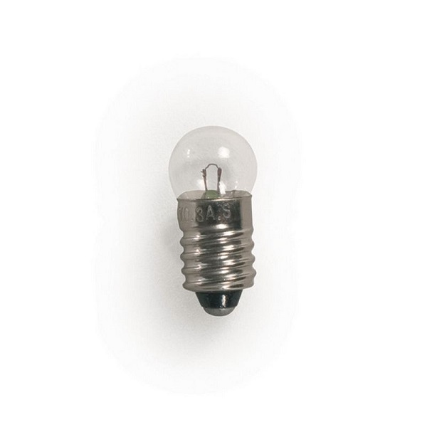 Лампа для фонаря MacTronic LED 6В с резьбой E10 ШАРИК