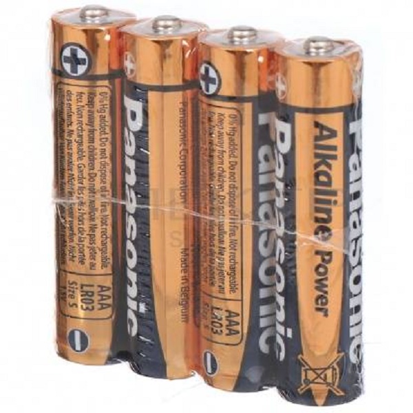 Батарейка PANASONIC Alkaline Power LR03 SH4 (4/48/240)