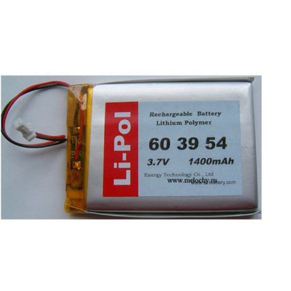 Элемент литий-полимерный  LP603954-PCM 1400мАч