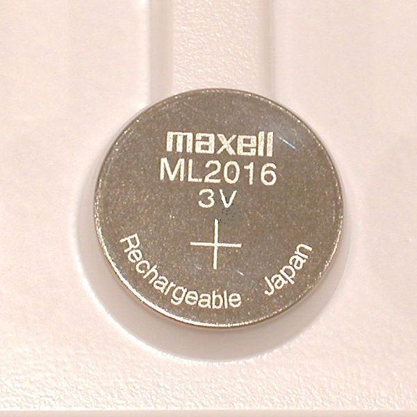 Элемент литиевый перезаряжаемый ML2016 30mAh 3V Maxell